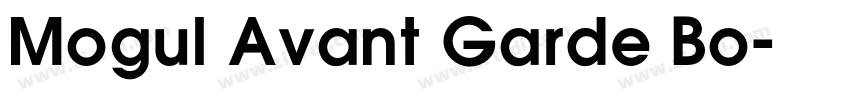 Mogul Avant Garde Bo字体转换